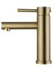 Смеситель Wonzon & Woghand WW-H9089-BG на раковину золото