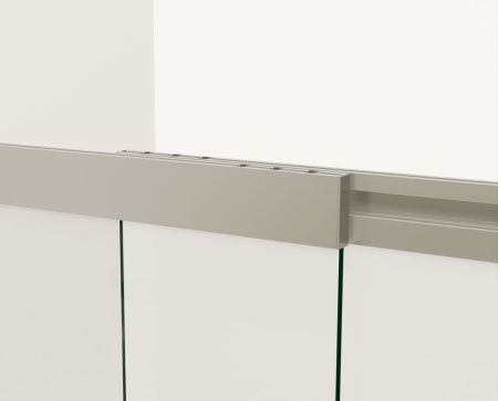 Душевая шторка на ванну Vincea VSB-1E VSB-1E100CG 100х145 стекло тонированное профиль хром ориентация универсальная