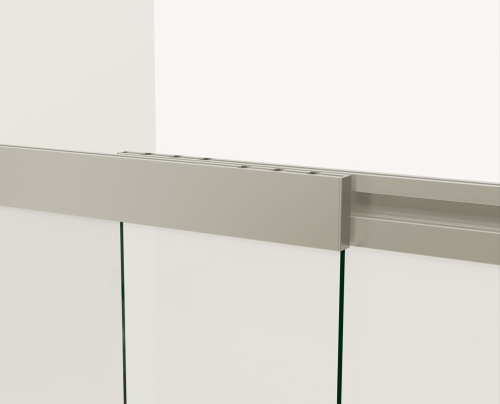 Душевая шторка на ванну Vincea VSB-1E VSB-1E100CG 100х145 стекло тонированное профиль хром глянцевый - фото 4