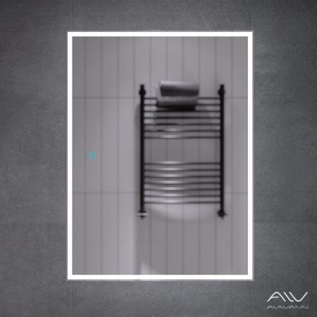 Зеркало-шкаф Alavann Rita ALV0289002 60х80 подвесной цвет белый