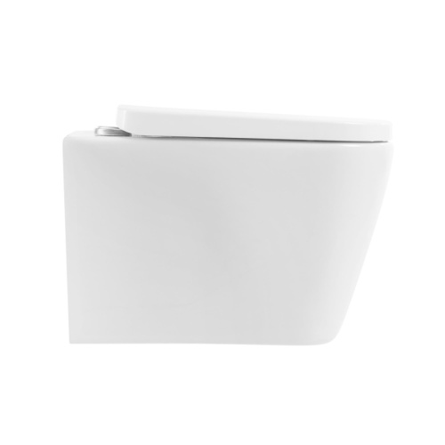 Чаша унитаза подвесная BelBagno ALBANO BB120CHR цвет белый без сиденья безободковая каскадный смыв - фото 4