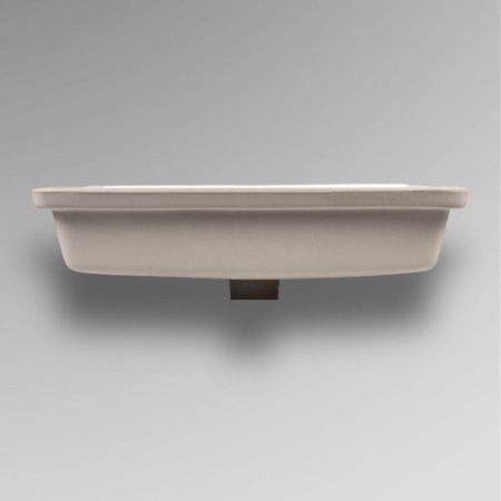 Раковина из сантехнического фарфора Bond Cube S99-600 60х40 встраиваемая цвет белый без отверстий под смеситель