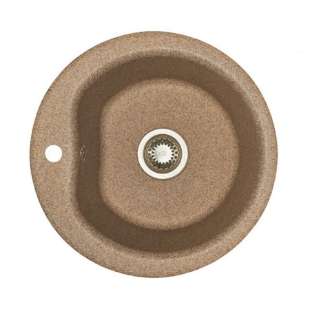 Кухонная мойка Aquaton Мида 1A712732MD270 51х51 цвет коричневый