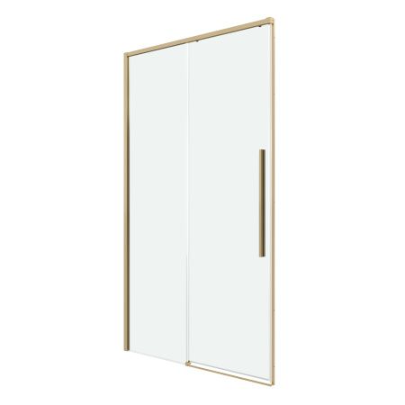 Душевая дверь Grossman Galaxy 100.K33.01.140.32.00 140х195 стекло прозрачное профиль золото глянцевое