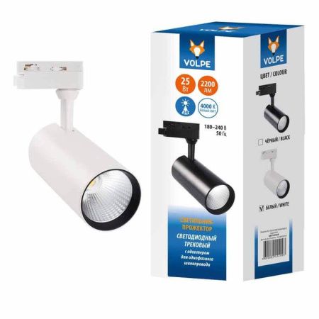 Трековый светодиодный светильник Volpe ULB-Q276 ULB-Q276 25W/4000К White