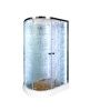 Душевая кабина AvaCan EM1512RNLED 120х80 асимметричная без крыши ориентация правая