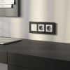 Рамка на 3 поста Werkel AluMax (АлуМакс) 4690389204074
