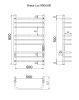 Полотенцесушитель Indigo Brace Lux LCBLE80-50Rt 53х80 электрический хром