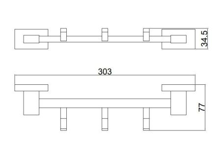 Крючок BELZ B90215-3