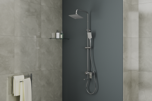 Душевая стойка Rush  ST4235-30 настенная цвет хром - фото 3