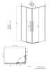 Душевой уголок Grossman Galaxy 300.K33.01.80R11L.10.02 110х70 стекло шиншилла профиль хром без поддона