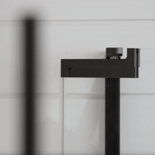 Душевая дверь Novellini N180 N1801B90-1Z 90х200 стекло прозрачное профиль хром матовый - фото 2