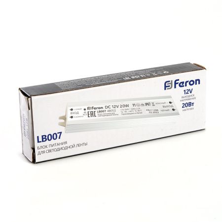 Трансформатор для светодиодной ленты Feron LB007 48052