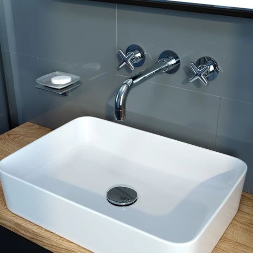 Смеситель для раковины Iddis Acros ACRSB00i65 встраиваемый в стену хром - фото 2