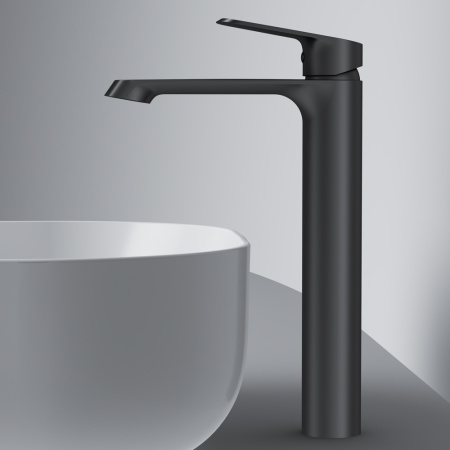 Смеситель Am.Pm Func F8F92022 на раковину черный без термостата