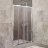 Душевая дверь BelBagno UNIQUE UNIQUE-B-2-170/200-P-Cr стекло рифленое профиль хром