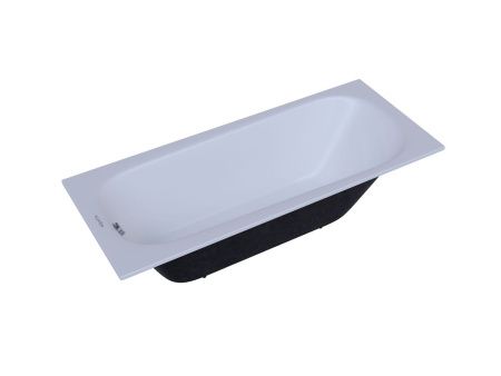 Ванна чугунная Aquatek СИГМА AQ8850F-00 150х70 пристенная прямоугольная с ножками