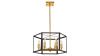 Люстра подвесная Lumina Deco Lorton (Лортон) LDP 1142-6 BK+MD