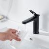 Смеситель Shevanik S4701H на раковину черный