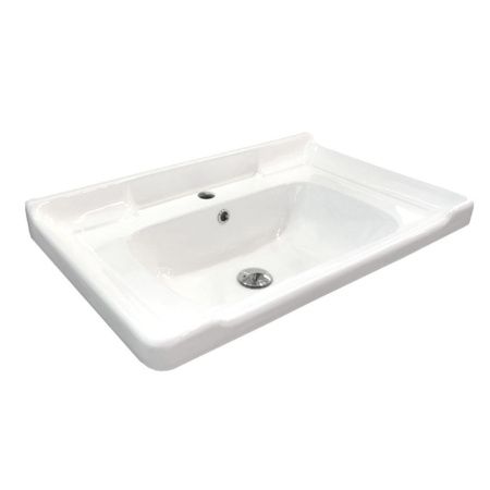 Тумба с раковиной Comforty Рига 00-00018684CF 70х50 подвесная цвет белый