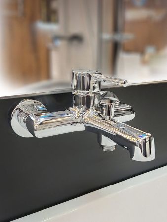 Смеситель для ванны AltroBagno Intento AltroBagnoIntento0218Cr настенный хром