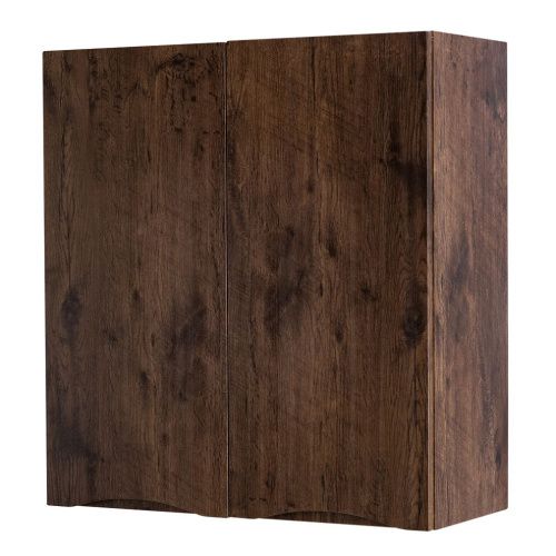 Шкаф BelBagno Fly-Marino FLY-MARINO-700-2A-SC-RW-P 70х80 подвесной цвет коричневый - фото 3