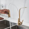 Смеситель для кухни Shevanik S943G-1 на мойку золото