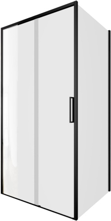 Душевой уголок Aquanet Pleasure Evo AE65-100x80-BT 100х80 стекло прозрачное профиль черный без поддона