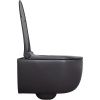 Чаша унитаза подвесная Allen Brau Priority 4.31002.AN цвет черный без сиденья безободковая каскадный смыв