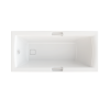 Ванна акриловая Тритон Алекса Щ0000049163 160х75 пристенная прямоугольная без каркаса с ручками