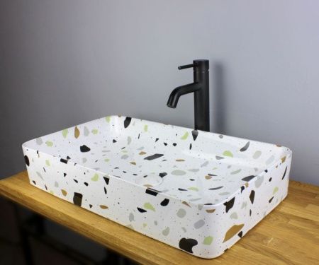 Смеситель Bronze de Luxe SCANDI 1452B на раковину черный