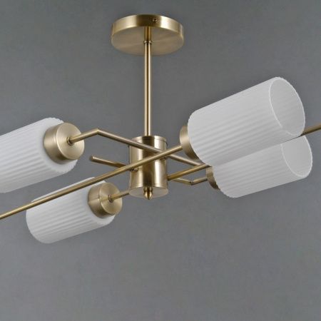 Люстра на штанге Illumico IL0737-6ASQ-25 AB NAPLES