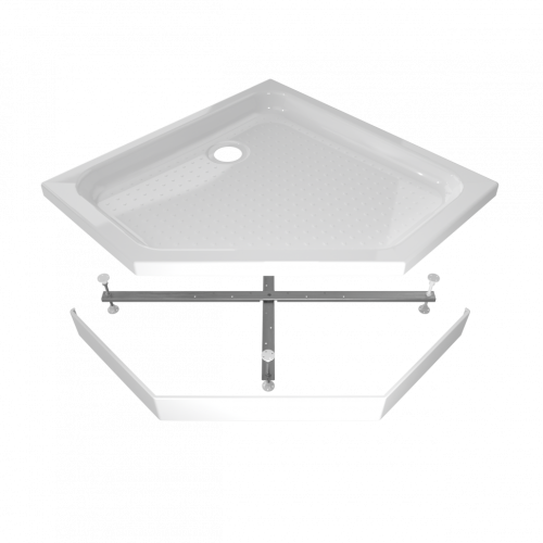 Душевой поддон Тритон Щ0000056825 100х100 акрил белый с каркасом - фото 3 Душевой поддон Тритон Щ0000056825 100х100 акрил белый с каркасом - фото 3