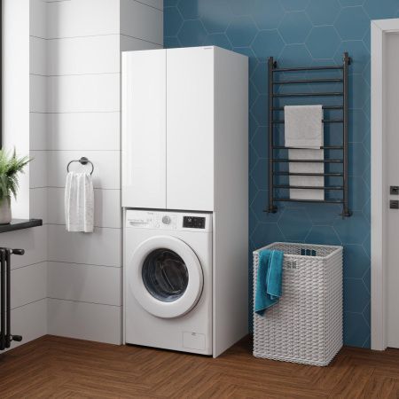 Шкаф-пенал Onika Милтон 306702 70х200 напольный цвет белый