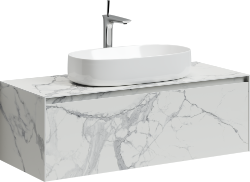 Тумба под раковину Sancos Stone ST120SV 120х49,5х40 настенная - фото 2