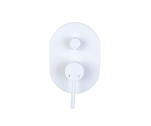 Душевая система Bronze de Luxe 14582W встраиваемая в стену цвет белый - фото 5