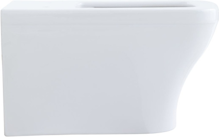 Чаша унитаза подвесная Allen Brau Infinity 4.21011.20 цвет белый без сиденья безободковая каскадный смыв