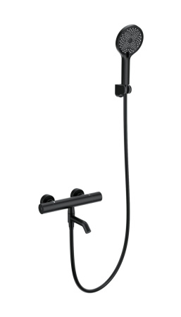 Смеситель для ванны Wonzon & Woghand Inn WW-B3013-A1-MB настенный черный