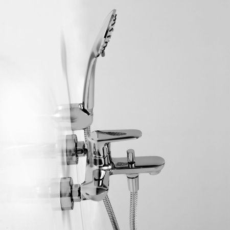 Смеситель для ванны Wasserkraft Vils 5600 5601 настенный хром