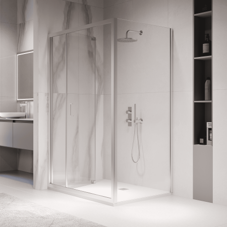 Душевой уголок RGW Passage 060814202-11 100х120 стекло прозрачное профиль хром глянцевый без поддона