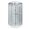 Душевая кабина AvaCan L608GM+EL 80х80 четверть круга с крышей ориентация универсальная