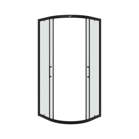 Душевой уголок Cerutti SPA VIVA90B N 90х90 стекло прозрачное профиль черный без поддона