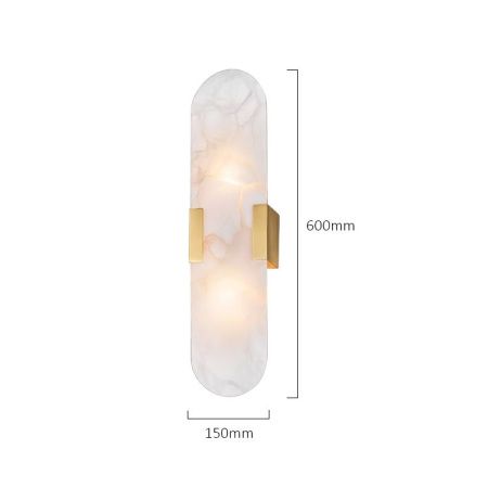 Светильник настенный Delight Collection Wall lamp (Валл ламп) MT1000-B brass