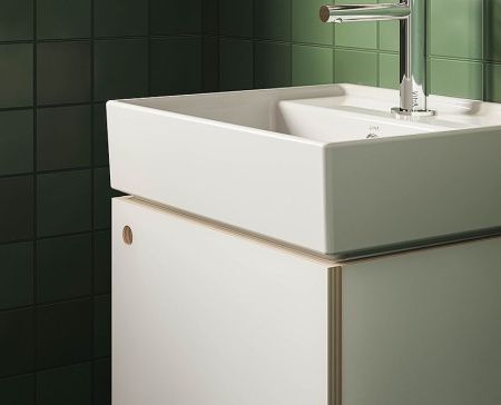 Раковина из сантехнического фарфора Vitra ArchiPlan 7401B003-0001 60х40 подвесная цвет белый 1 отверстие под смеситель