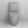 Унитаз напольный с бачком Grossman Color GR-4480GLMS светло-серый с сиденьем микролифт безободковый каскадный смыв