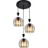 Светильник подвесной Reluce 03061-0.9-03 BK+GOLD