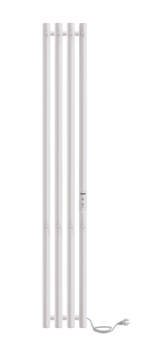 Полотенцесушитель Indigo  Style 4 LSE120-18WMRt 18х120 электрический белый матовый - фото 3