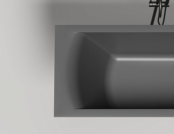 Ванна из литьевго мрамора Salini CASCATA 104113M 170х75 встраиваемая прямоугольная с ножками