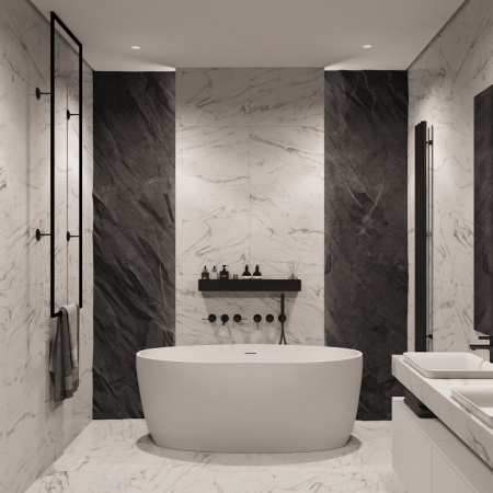 Ванна акриловая Teymi Lina T130101 170х76 отдельностоящая овальная с ножками