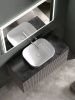 Тумба под раковину Sancos SNOB R SNR100SM 100х40 подвесная цвет бежевый